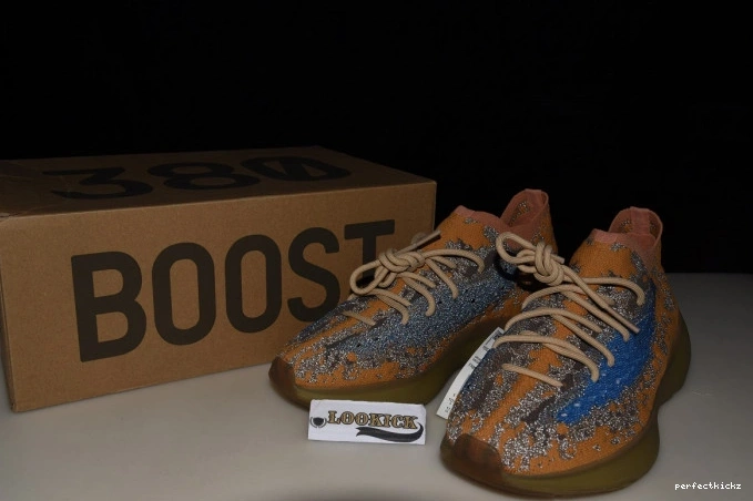 BLUE BOOST ADIDAS REFLECTIVE YEEZY OAT FX9847 380 0711